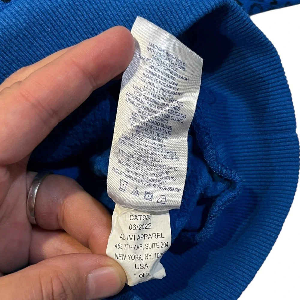 Champion Cerulean Blue Logo Hoodie - Kid's Size 2T Comfy‎ Cozy Warm